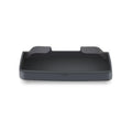 Black silicone glasses case installed inside a Tesla Model 3 or Y centre console armrest.