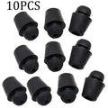 Ten X16 colour rubber automobile buckle clips for shock absorption on vehicle machine covers and trunks