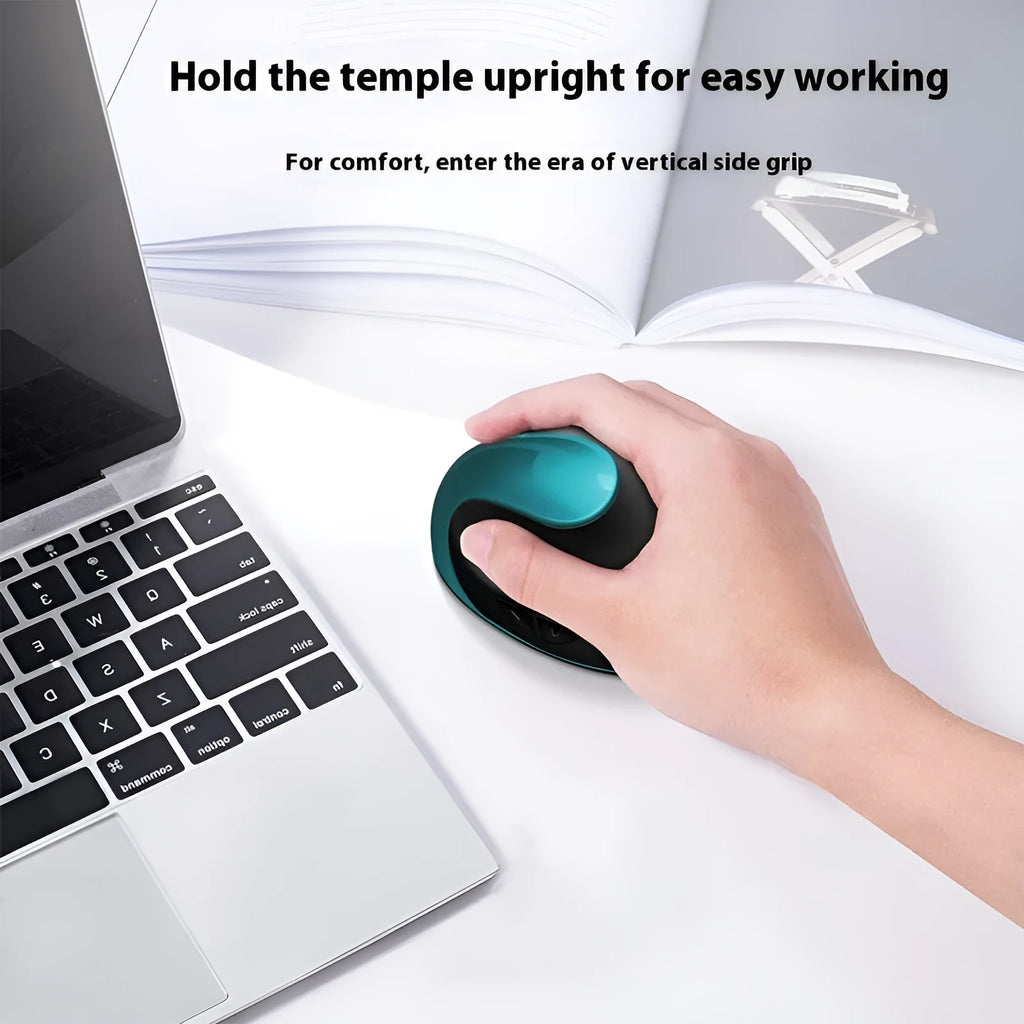 Vertical ergonomic mouse in multiple colours with USB connector