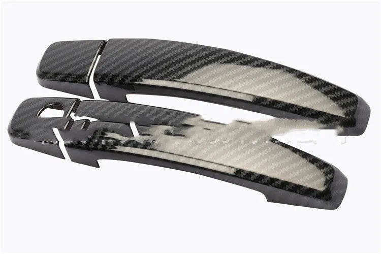 Carbon fibre pattern door handle cover for Opel Vauxhall Astra H/J 2004-2015 models