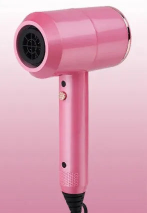 Hotel hammer hair dryer 1800/2000W dual voltage with two air nozzles and diffuser in grey