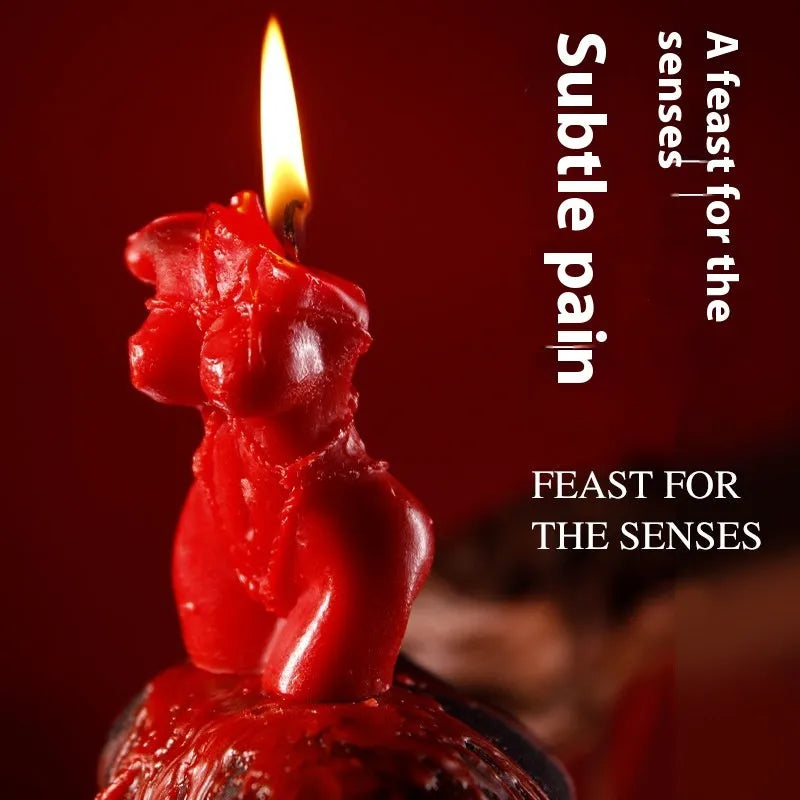 9i Smsexy low temperature soy wax scented candle in rose red, spring pink, and lilac purple colours.