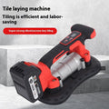 21V automatic tile laying machine with handle, designed for installing large format tiles up to 200cm.
