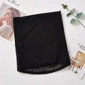 Thin mesh belly band for postpartum waist support in black and skin colour options