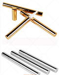 Teeth whitening pen with toothbrush cleaner in plastic and aluminium case options