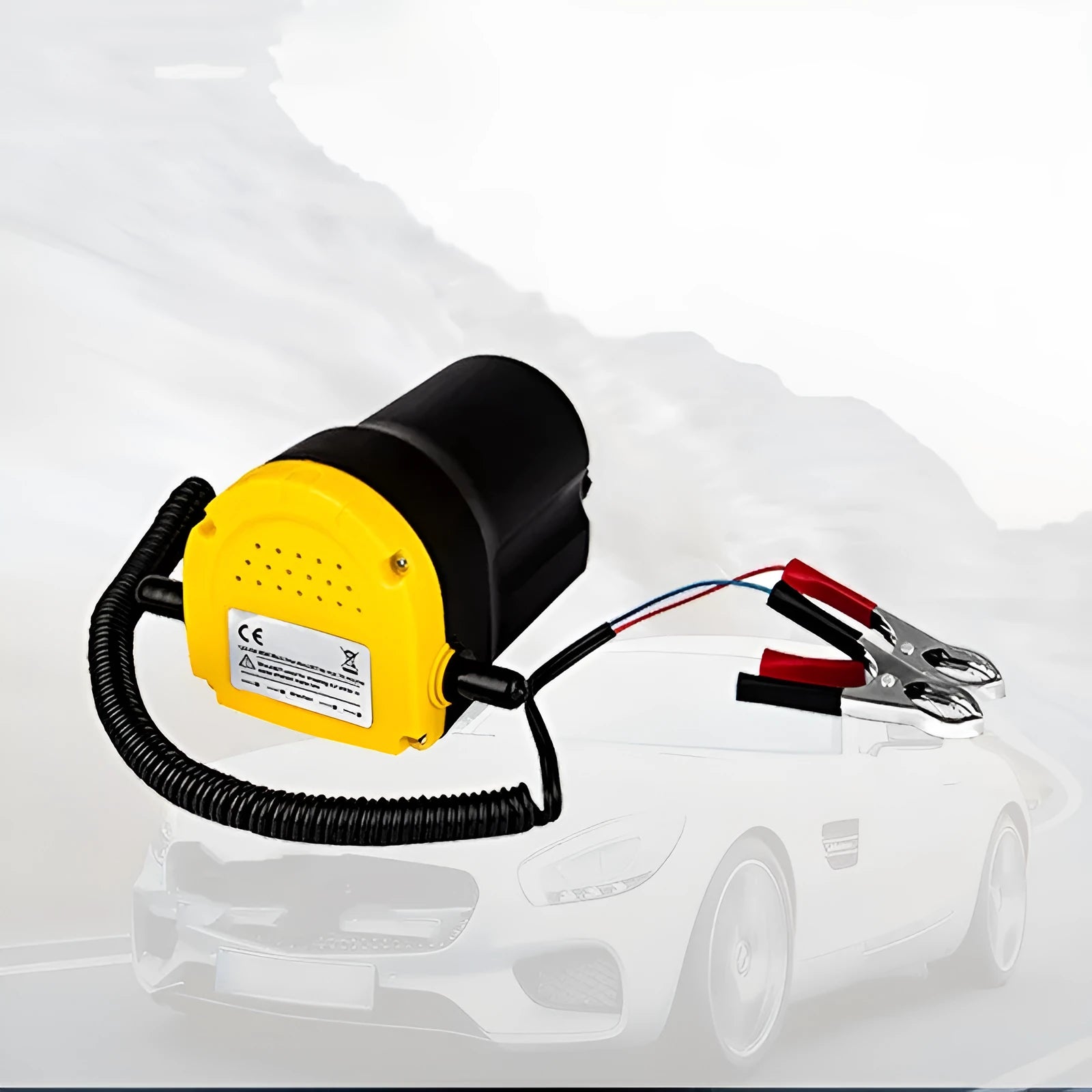 12V electric self-priming oil gear pump for engine oil transfer