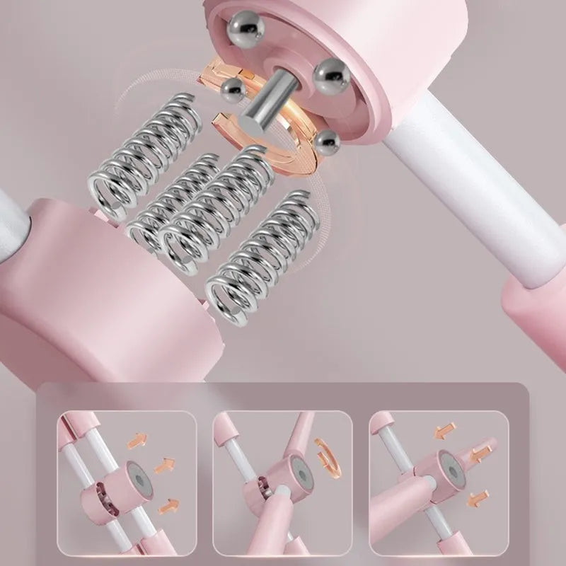Cross body massage stick with stainless steel core and foam handle in four colour options.