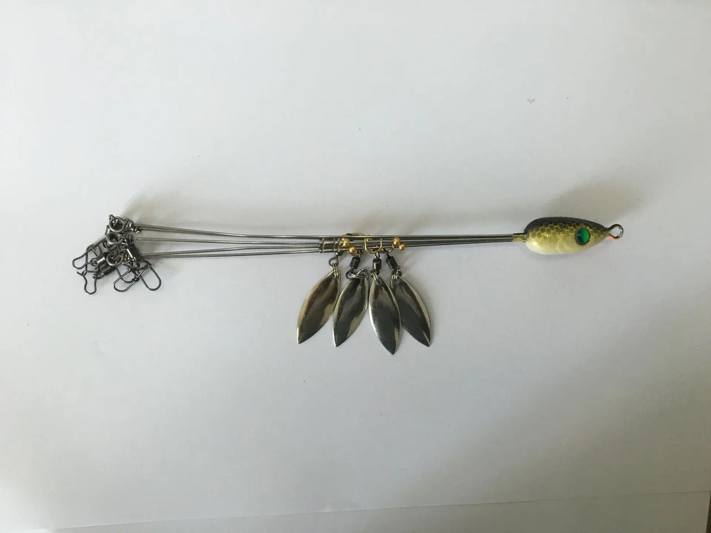 EVA fishing bait group with four bionic lure styles A B C D for freshwater and saltwater use
