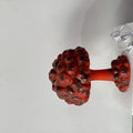 Modern atomic bomb mushroom cloud shaped table lamp with USB power socket.