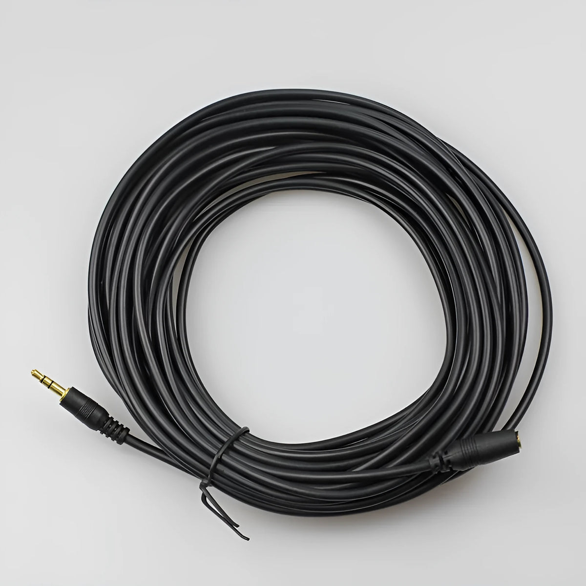 3.5mm stereo audio extension cable, male to female, 24K gold-plated plug, oxygen free copper, PVC cover