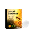 Herbal Mild Slimming Patch pack with bee venom and mint leaves, showing four individual patches