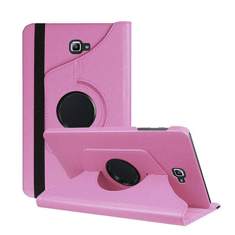 Rotating leather tablet case for Lenovo T-series models in multiple colour options