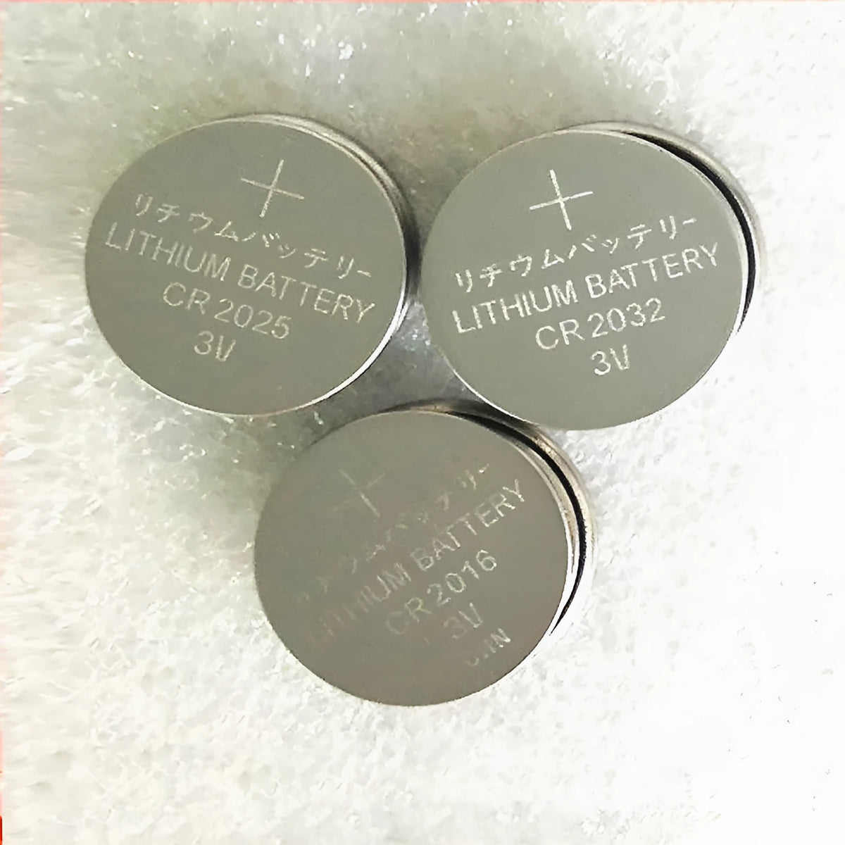 3V alkaline button battery CR2032 CR2025 CR2016 coin cell 20mm diameter 3.2mm height