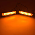 Yellow Drag Two Model 208 vehicle strobe warning light with aluminium alloy housing