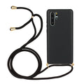 Huawei P30 floral painted phone case with wristband lanyard in multiple colour options