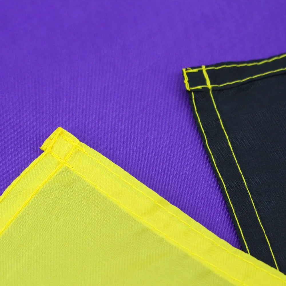 Rainbow flag 90x150cm with Chunya spinning and polyester taffeta satin, double-sided, for outdoor sun and rain