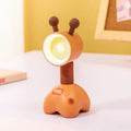 Cartoon character DIY small night lamp with magnetic base on a desktop