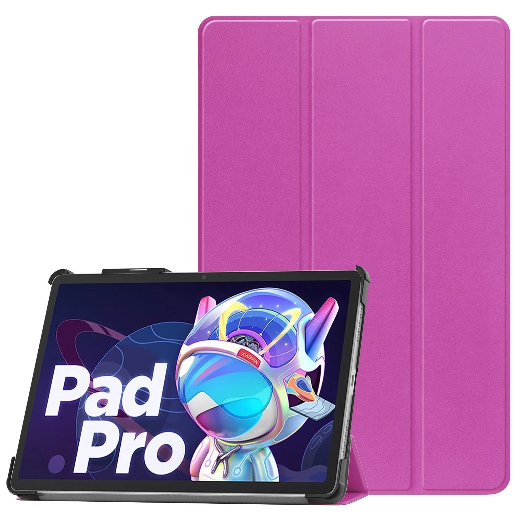 Lenovo Tab P12 tablet protective case with three-fold stand in multiple colour options
