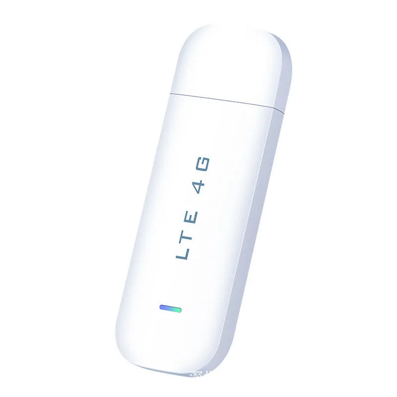 4G wireless router portable wifi card in compact rectangular plastic casing