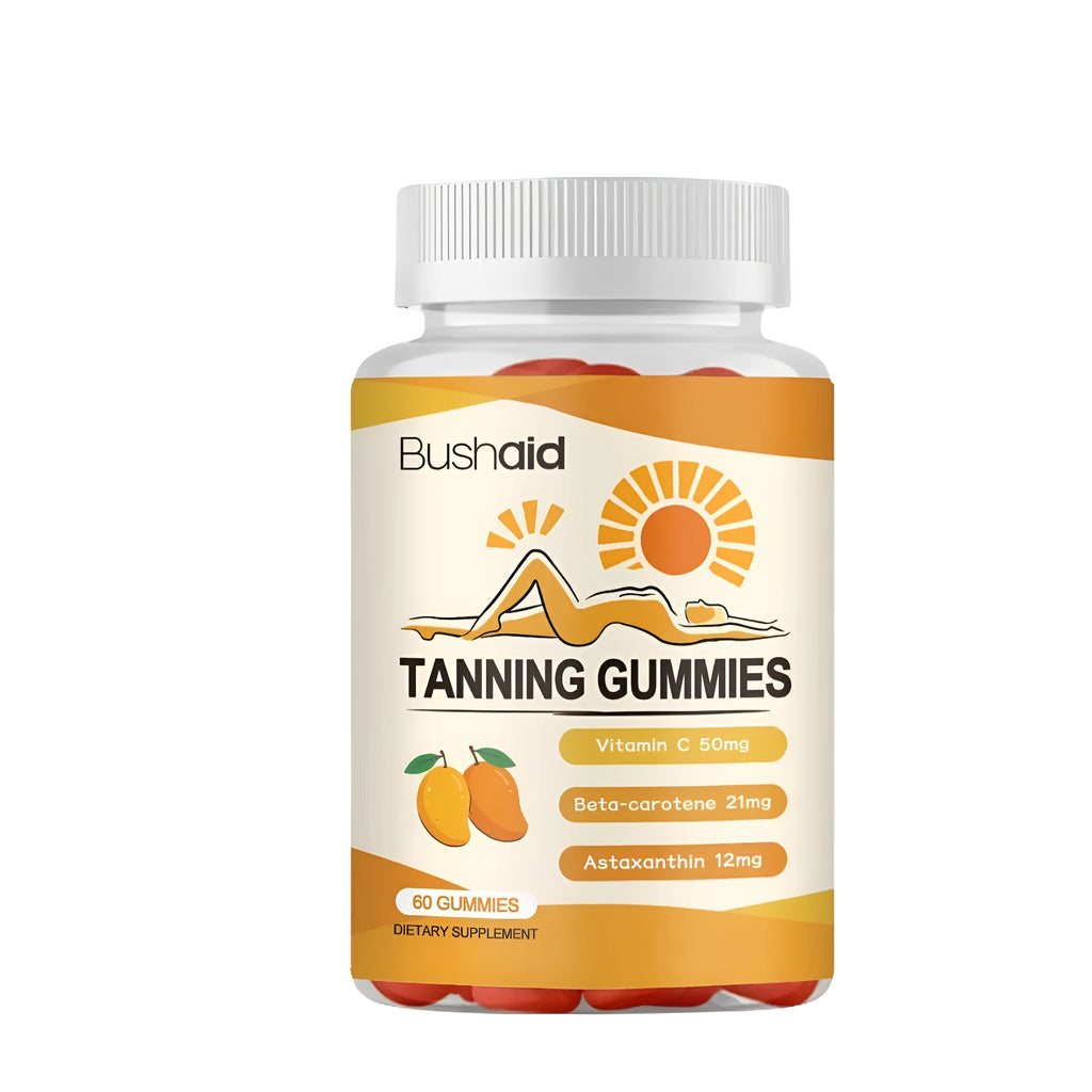 Meihei Gummies With White Caps 60 count soft candy dietary supplement pack