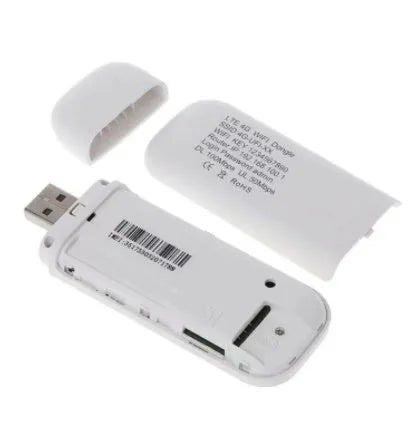 White Mobile USB router 4G USB dongle without SIM card for desktop notebook tablet