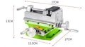 220V bench drill milling machine on a workbench