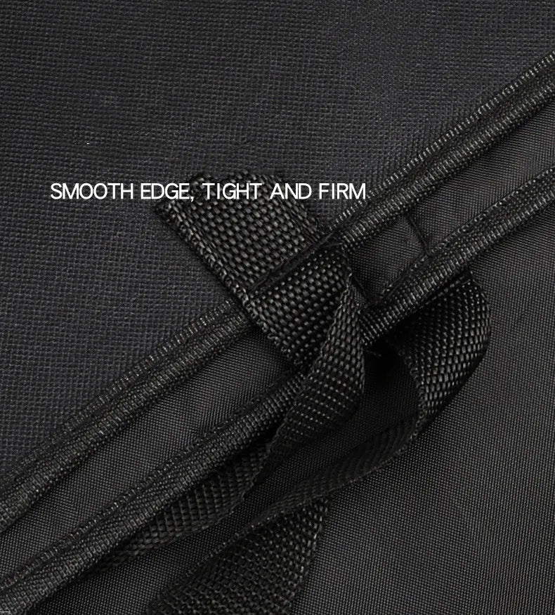 Black waterproof Oxford pet car seat mat 25x25x4cm with cotton lining for dogs and cats