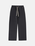 Men's fleece-lined sweatpants with elastic drawstring waist in multiple colour options