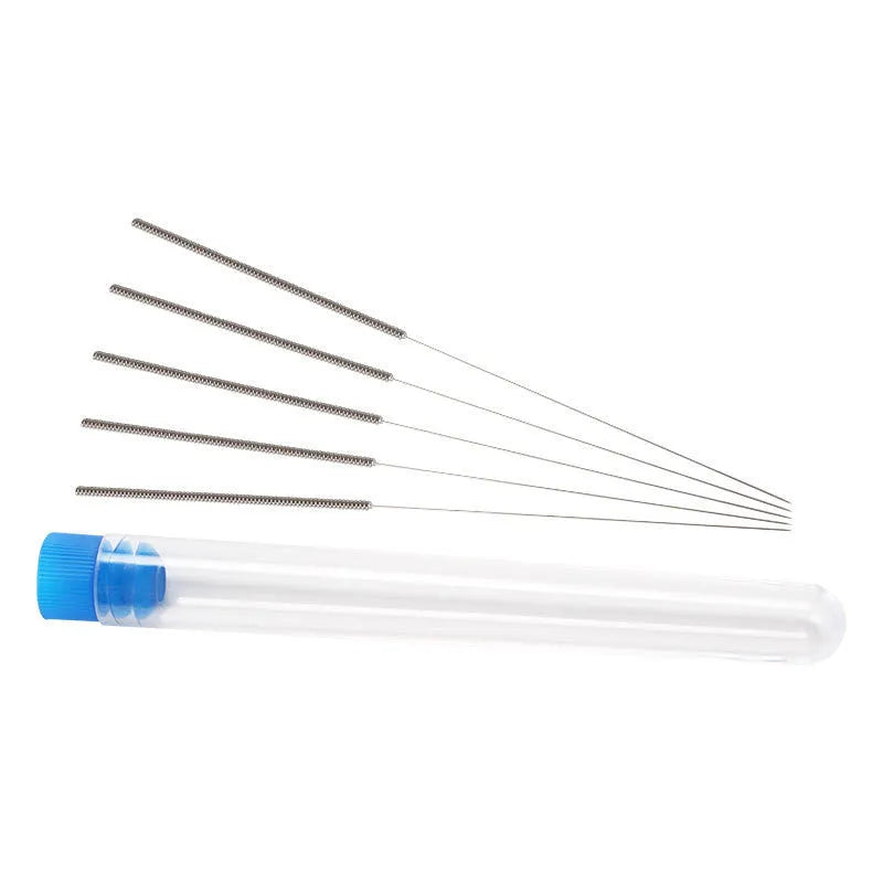 Mk8 E3D 3D printer nozzle cleaning needle set with ten pieces per pack