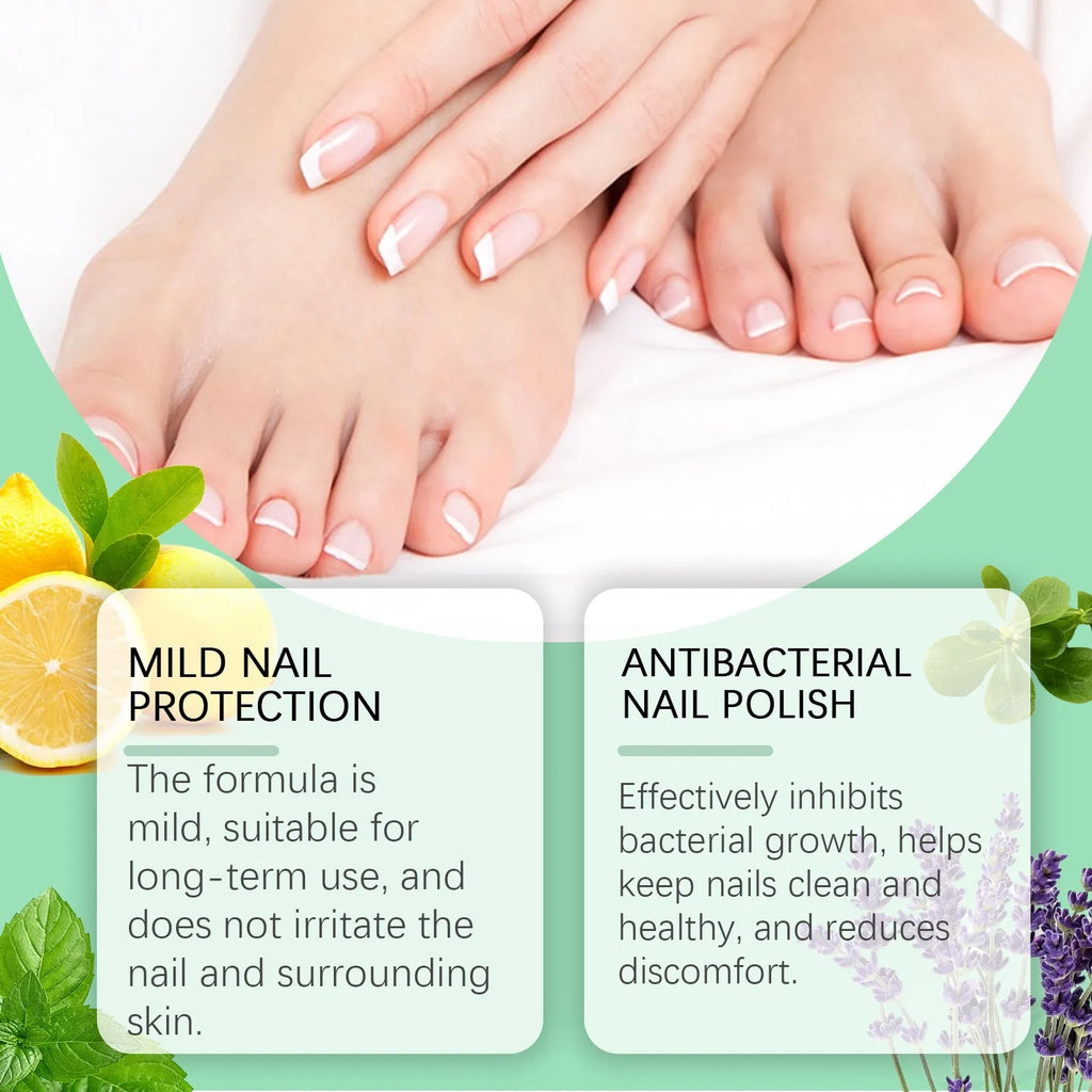 30ml gentle nail care cleaning solution bottle with nursing formula for basic nail hygiene