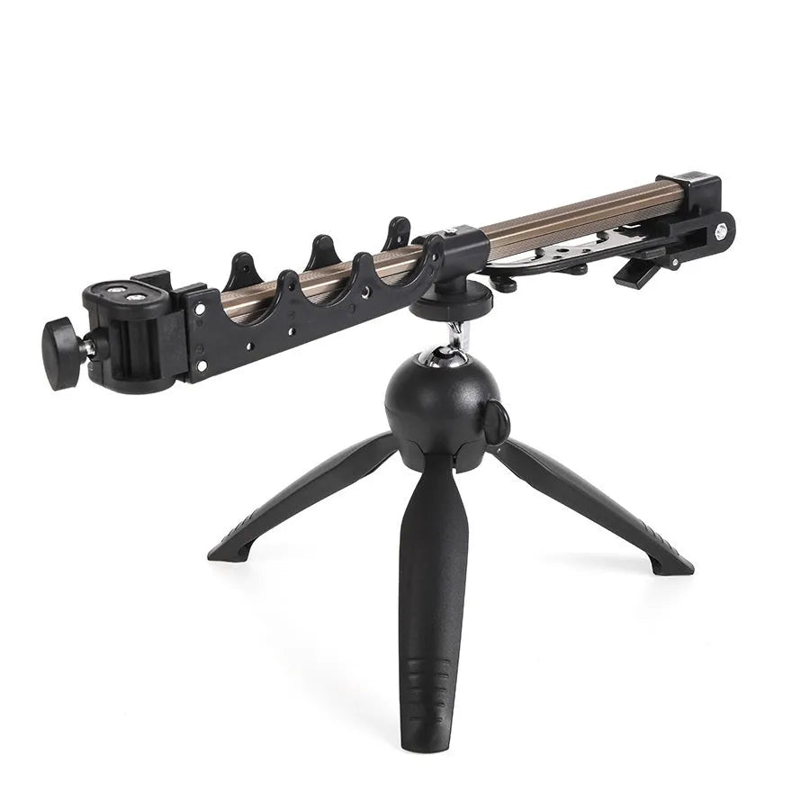 Aluminium alloy tripod ice fishing rod holder bracket on ice