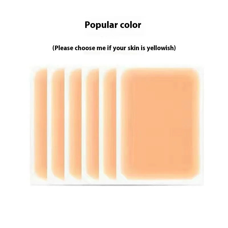 Tattoo cover patch for birthmark and tattoo concealment in six skin tone colours