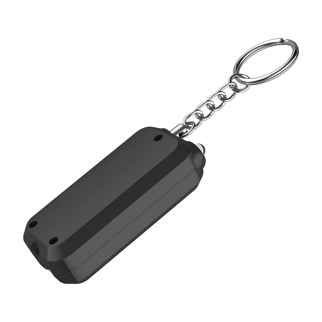 Personal safety alarm keychain in five colours with 130dB loud alert and compact design