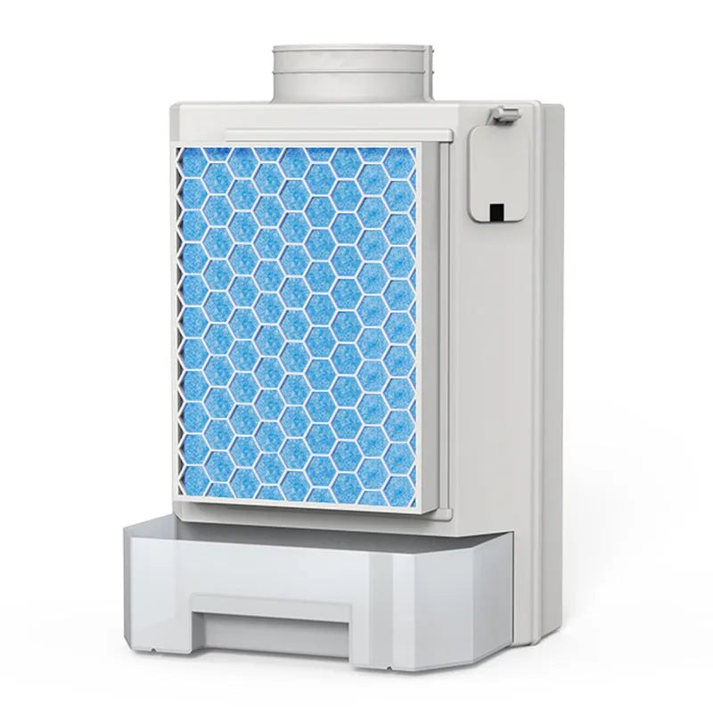 Clothes dryer fluff dust filter with thickened ABS plastic body and 9.6cm vent connection, including filter cotton pads