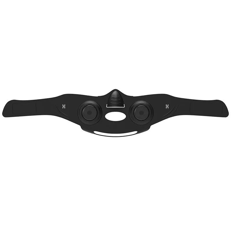 Black photon facial mask beauty device for home skincare treatment.