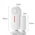 WiFi door magnetic sensor alarm with sound and light alerts for smart home security