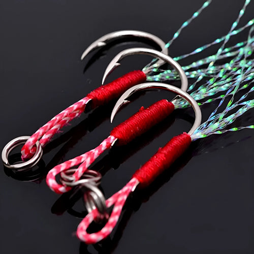 Bright wire iron plate single hook fishhook for boat and sea fishing in multiple sizes