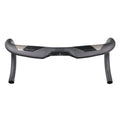 Wei Bike carbon fibre road bicycle handlebar in matte black with compact 70mm reach and 120mm drop geometry