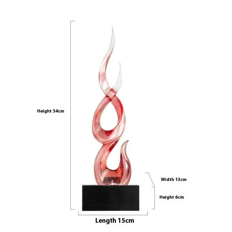 Handmade high-rise resin festival decoration ornament in bright gold colour