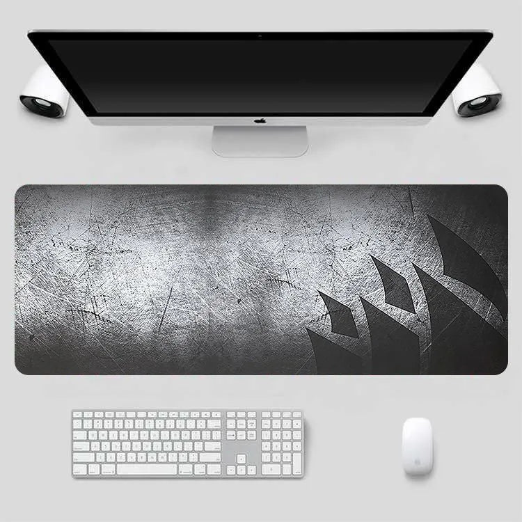 Thickened non-slip rubber cloth mouse pad with thermal transfer printed pattern in style A for notebook computers