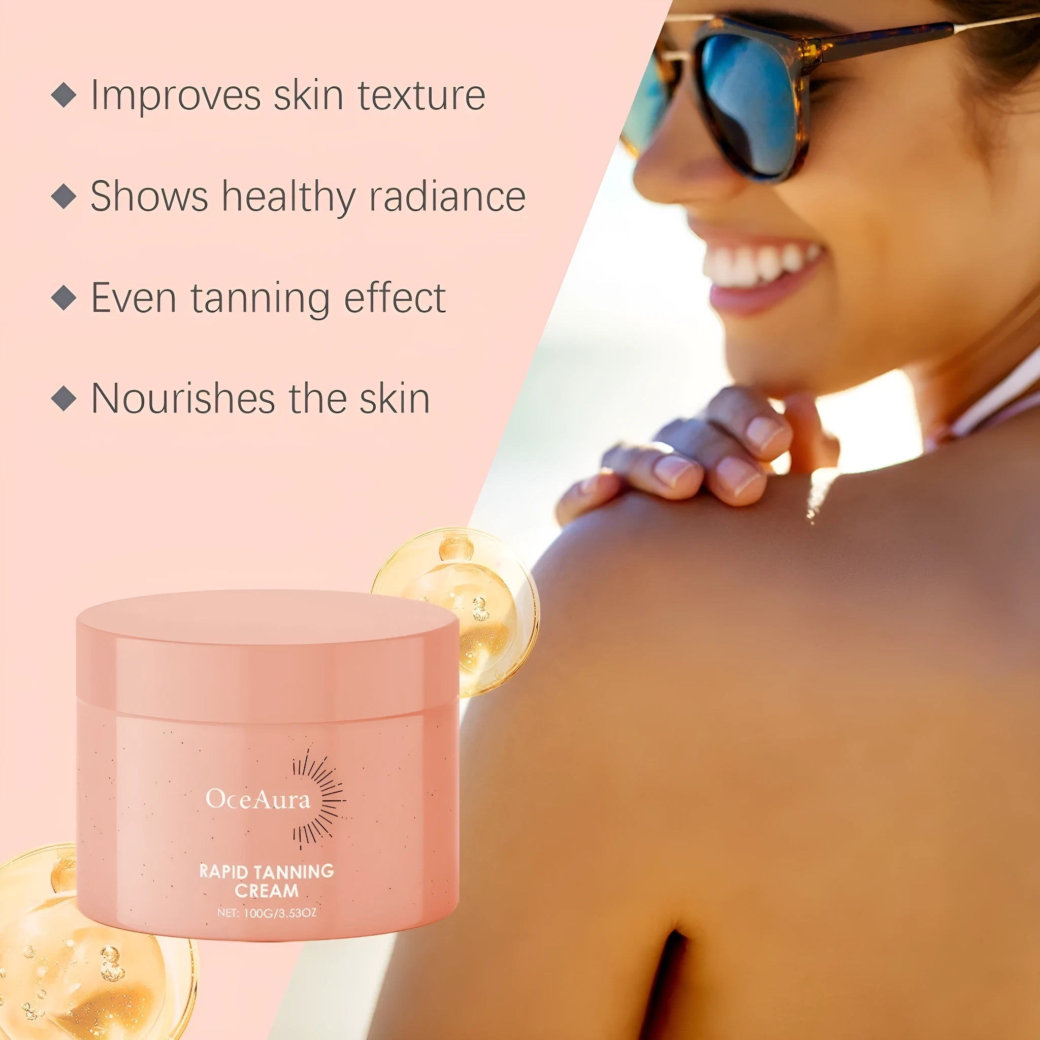 Black Frost darkening cream in 100g packaging for export sales only