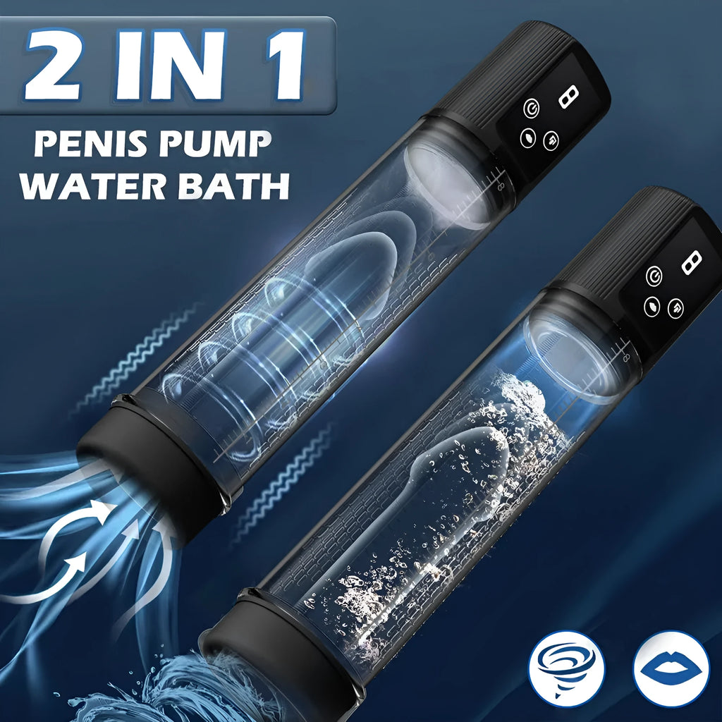 Diqiao coloured electric training pump for men with negative pressure stretching functionality