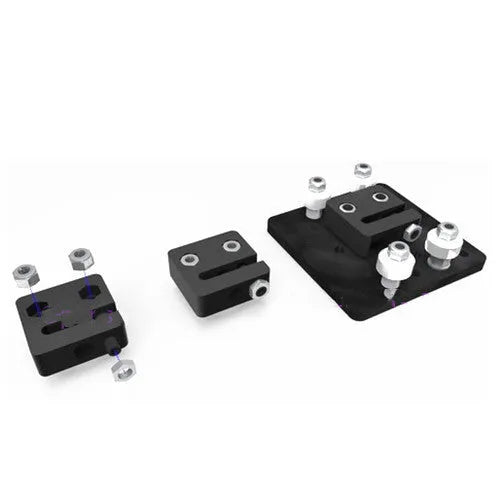 Black POM T8 anti-backlash nut block, TR8*8 thread, 33 x 34mm, for 3D printer and OpenBuilds