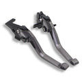 Motorcycle metal clutch pull rod with two-finger labour-saving design in various colours