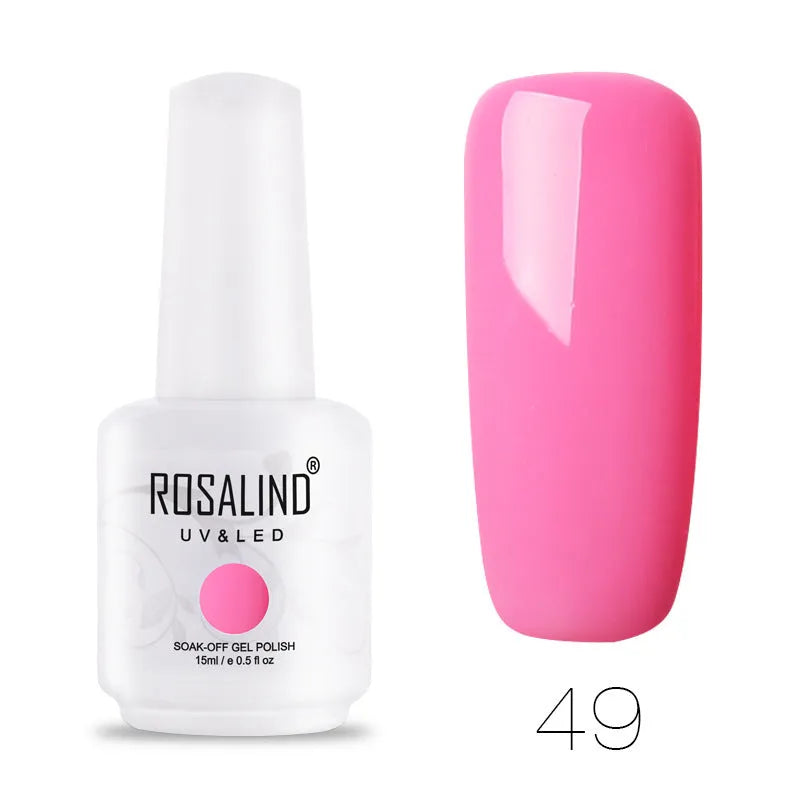 ROSALIND 15ml gel colour phototherapy glue bottle in selected hotting colour shade
