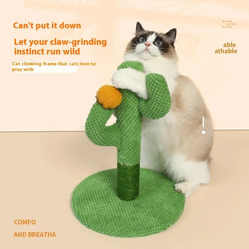 Masson Cactus or Coconut Tree design cat scratch board and climbing frame for pet cats