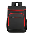 Large outdoor thermal picnic backpack with expansion panels and curved shoulder straps in multiple colour options