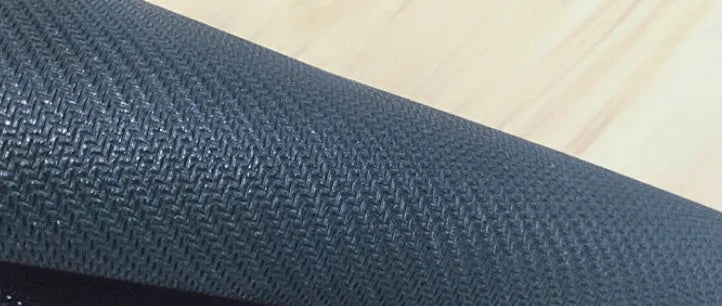 Large computer desk pad with printed pattern and natural rubber non-slip base for office and gaming use