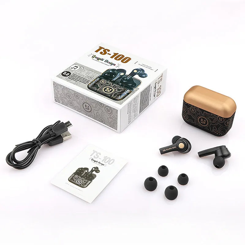Black wireless Bluetooth headset showing over-ear design with adjustable headband