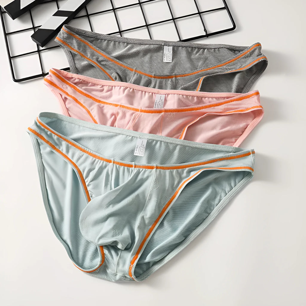 Men's modal fabric underwear with butt-lift design in multiple colour options